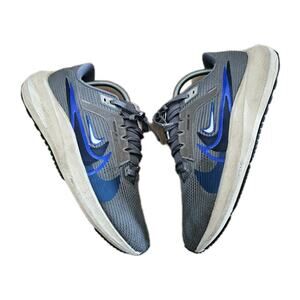 Men Nike Air Zoom Pegasus 40 Sneakers Shoes Smoke Grey/Multi Color FB7179-002 8